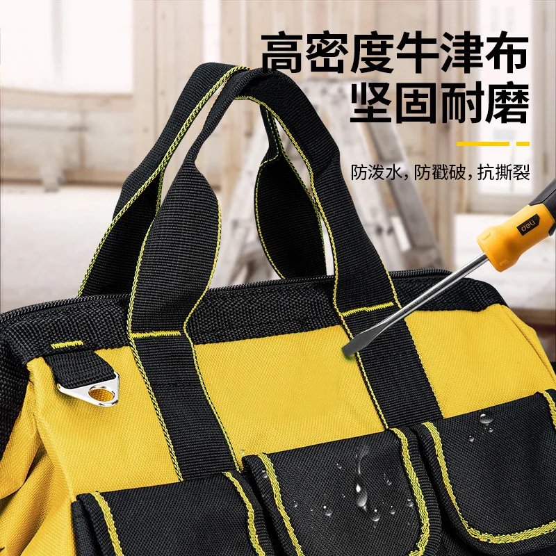 Basic Oxford cloth tool bag, tool storage bag, repair bag, electrician bag, discounted crossbody bag, factory wholesale item