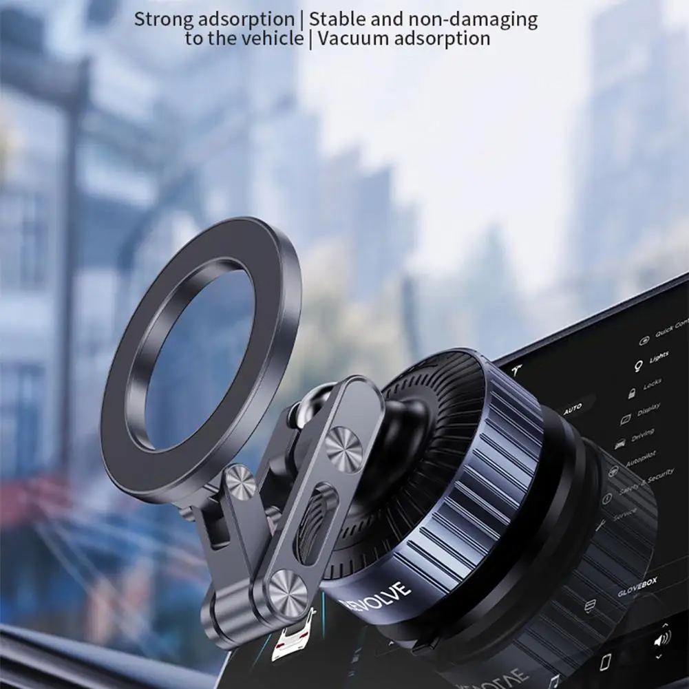 Auto Telefon Halter Vakuum Saug Faltbare Telefon Navigation Halter Auto Magnetische Unterstützung Halter Universal Halter