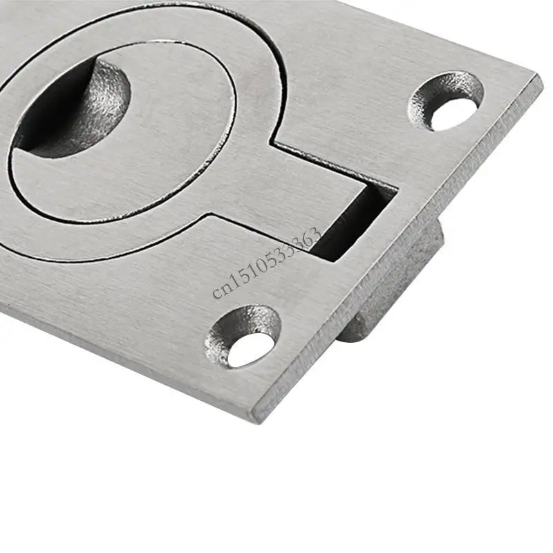 

090E Motorhome Door Pulling Ring Marine Boat Deck for Hatch Stainless Steel Door Knob