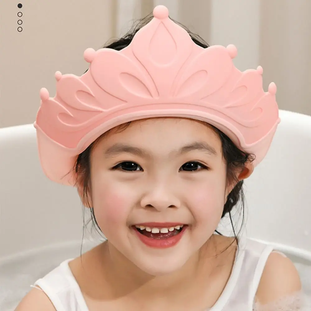 Children Protect Head Cover Cartoon Baby Care Product Hair Wash Hat Baby Shower Cap Shampoo Cap Kids Bathing Shower Hat