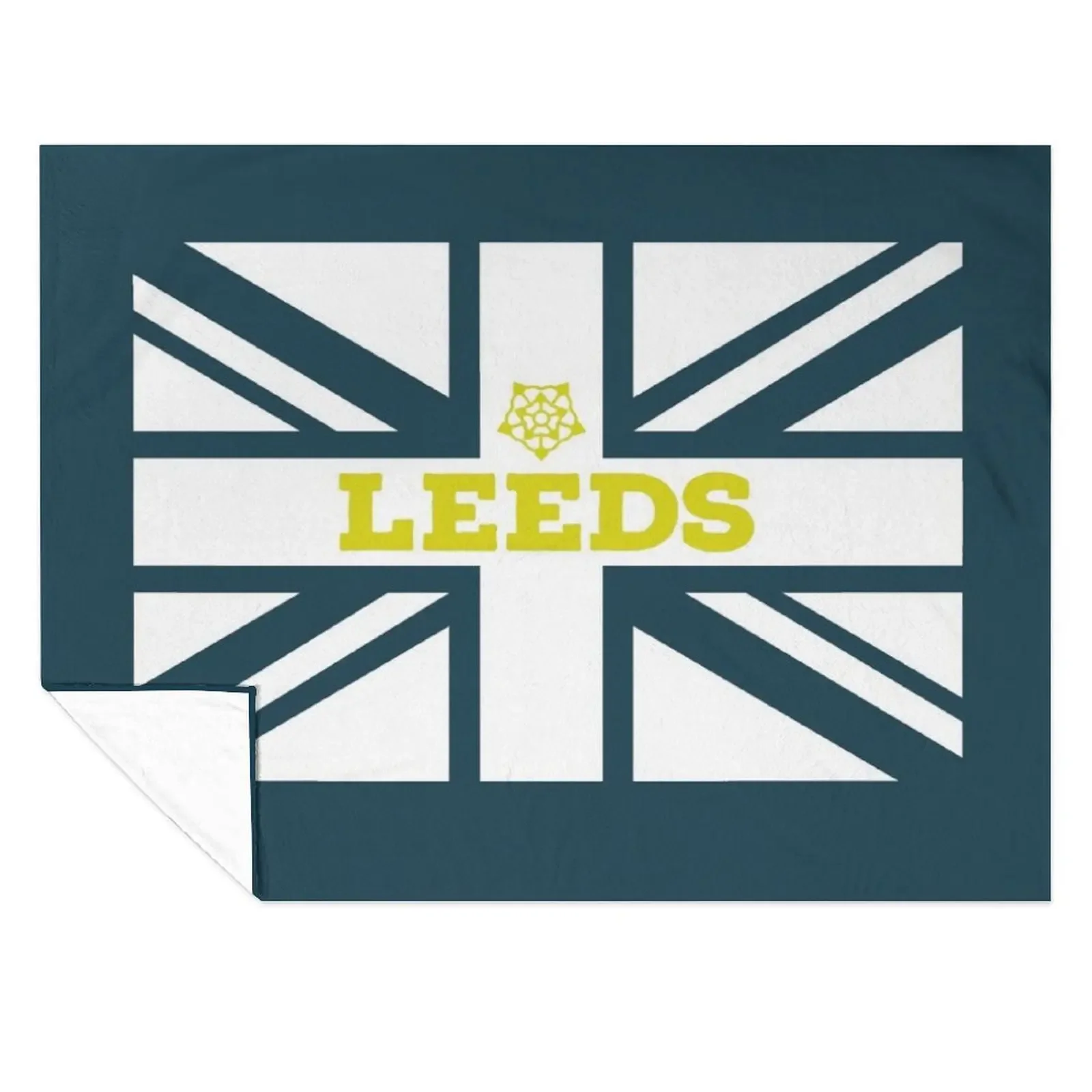 

Leeds Union Jack Throw Blanket Plush Plaid Bed Large Blankets