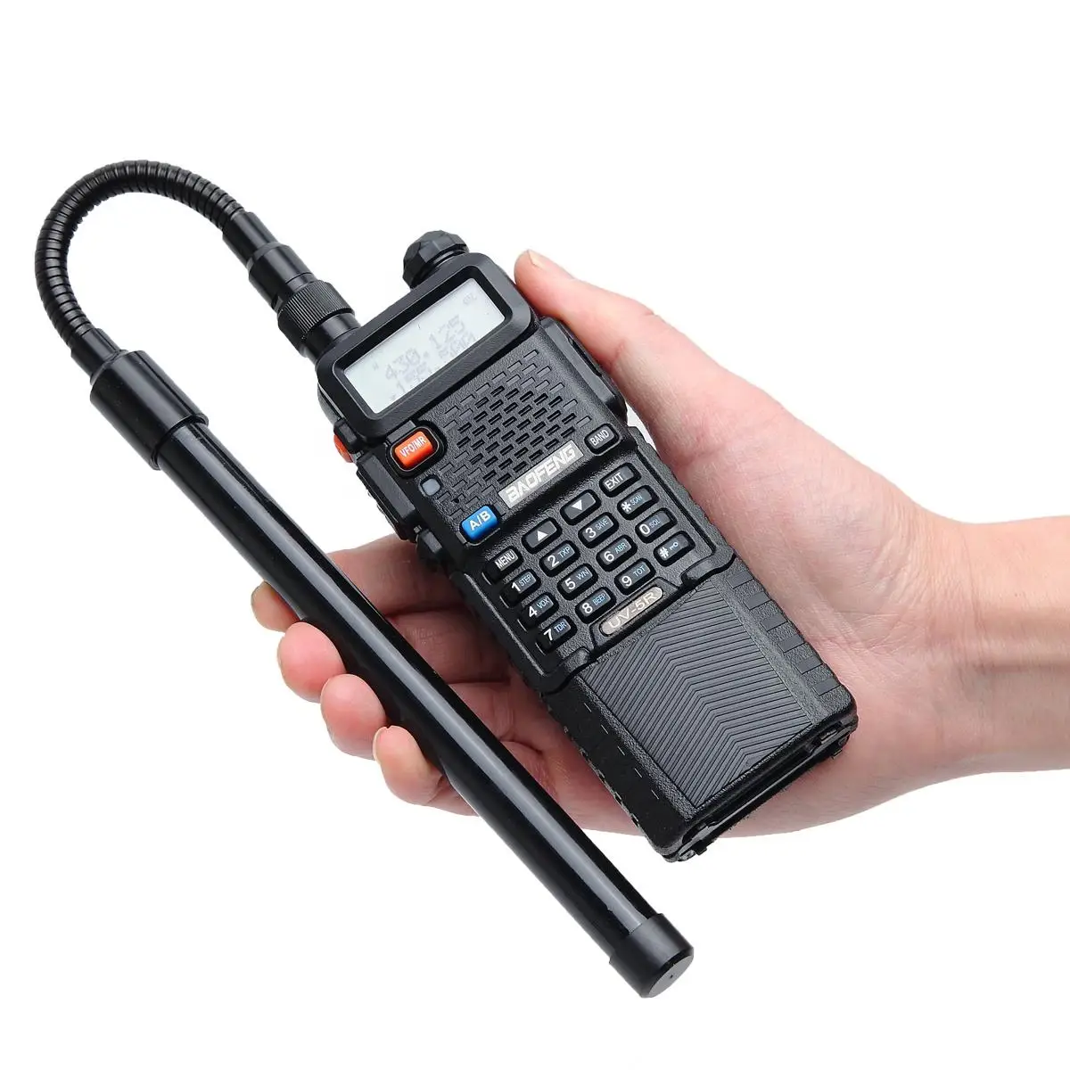 ABBREE AR-148 SMA-أنثى UV المزدوج معقوفة هوائي تكتيكي ل baofeng اسلكية تخاطب UV-5R 888S ثنائي النطاق 144/430Mhz Quansheng