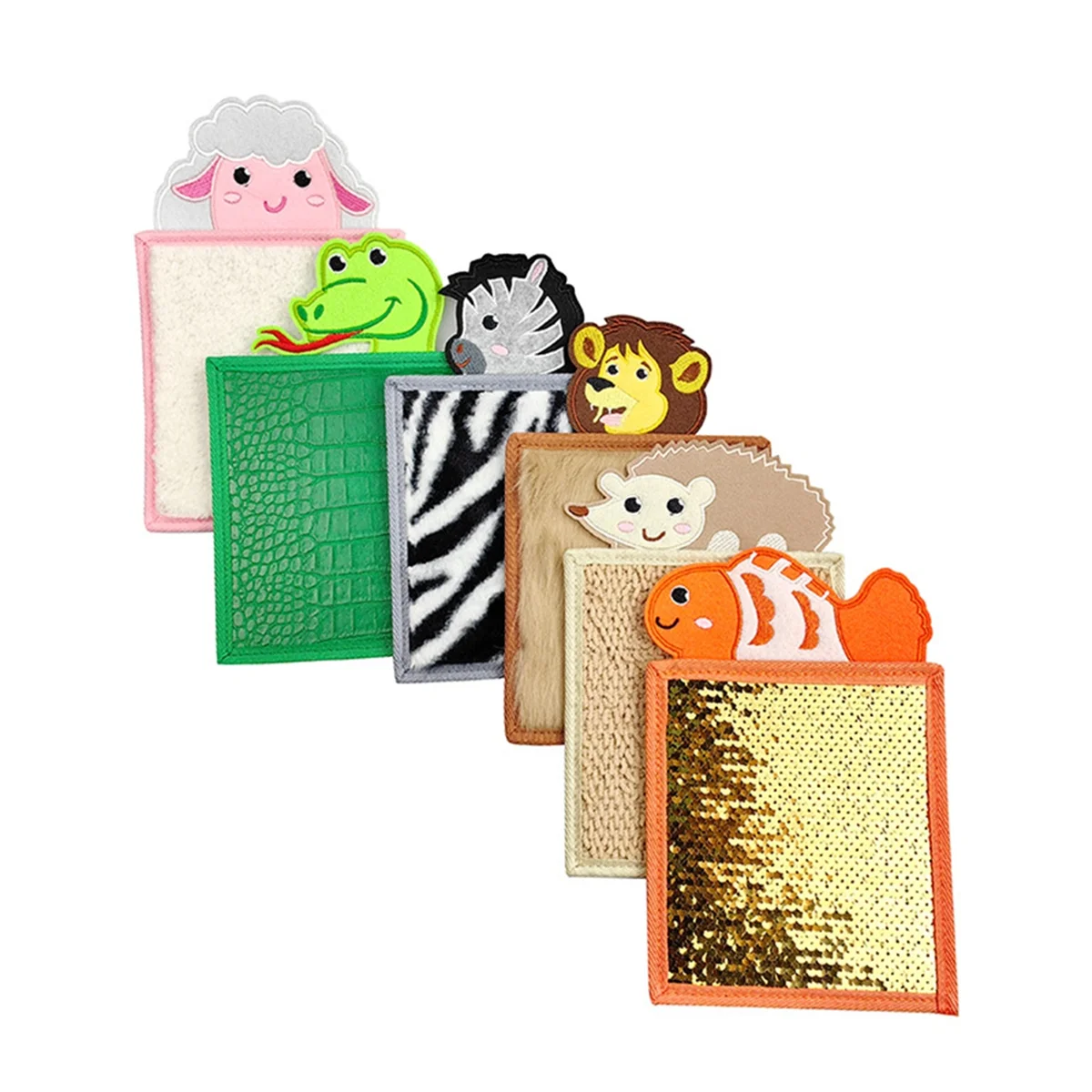 Sensory Mats Animal Theme Sensory Tiles Assorted Textured Sensory Walls Panel Sensory Disorder Toys