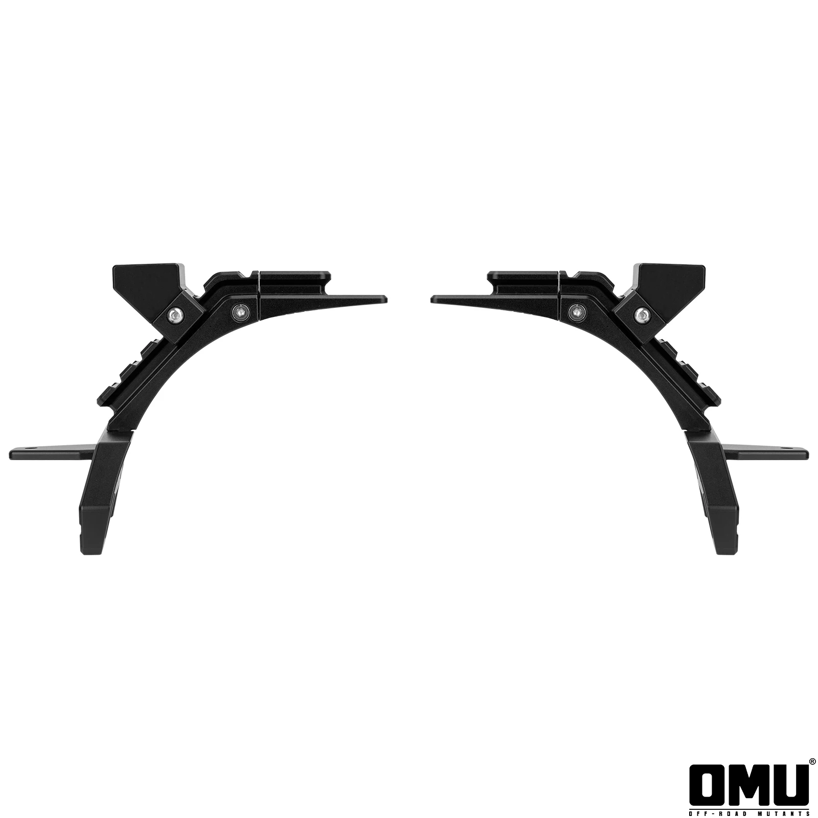 OMU 4x4 アルミ製Aピラーライトマウントブラケット ジープ ラングラー