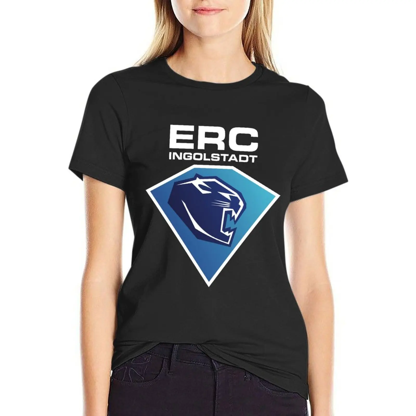 

ERC Ingolstadt T-Shirt summer top oversized graphics new edition t shirts for Women