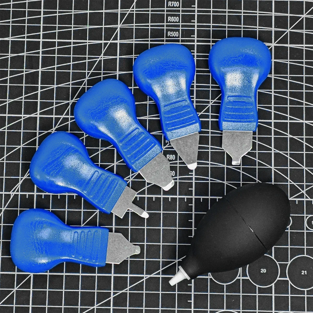 5 pz/lotto kit di strumenti di riparazione per orologi orologio leva coltello apri cassa copertura posteriore rimozione chiave sostituzione strumento di apertura accessori