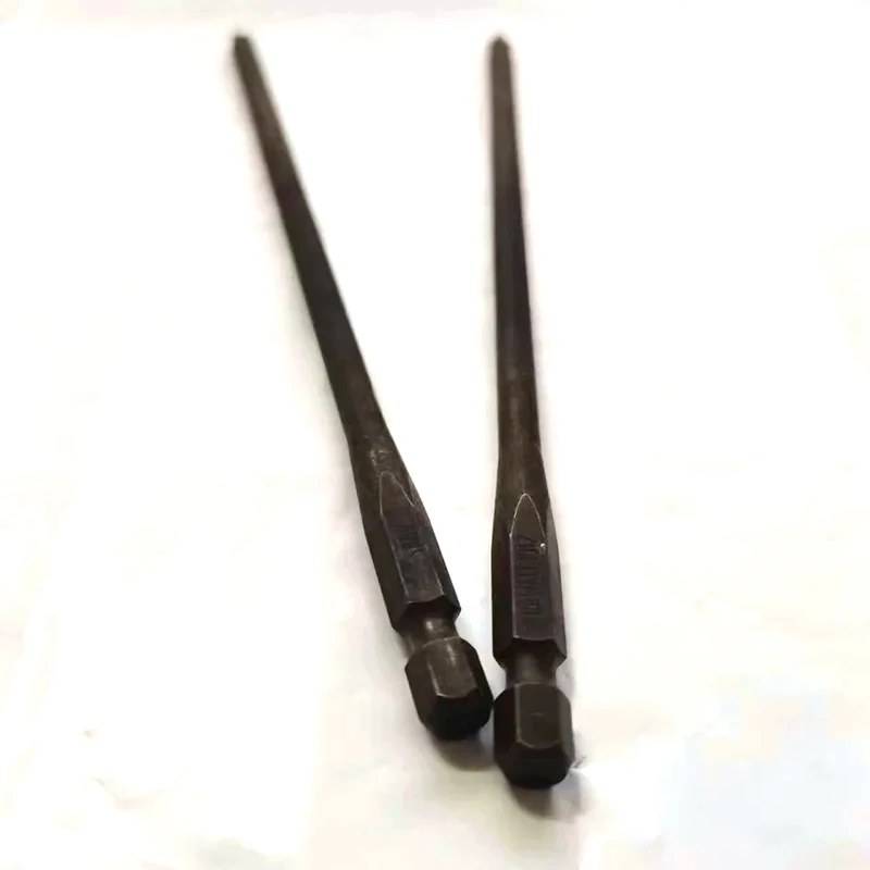 DEWALT PR2 PH2 Drywall Screw Driver Bits 153mm For DCF620 DCF6202 Chain Nail Gun Drill Accessories Black Color 2Piece view 2