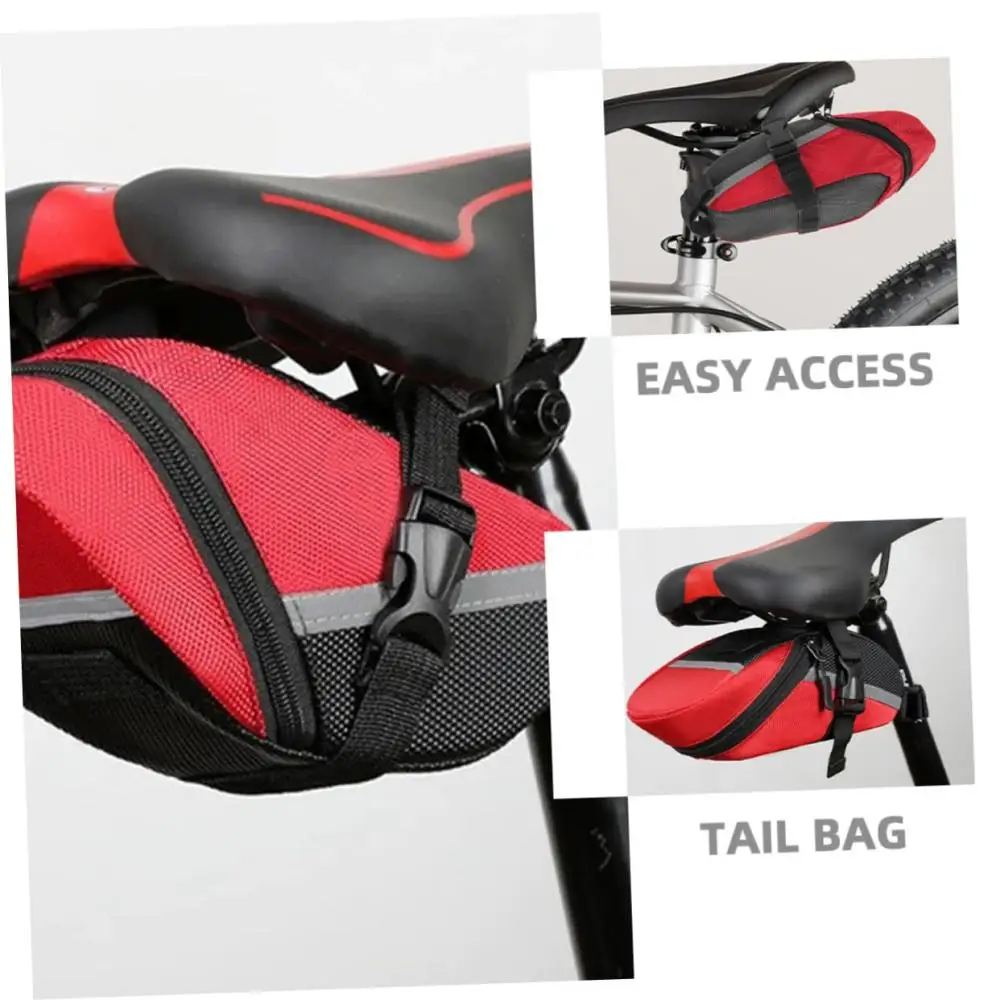 DOMEN Fahrrad Wasserdichte Satteltasche Fahrrad Reflektierende Schwanz Tasche MTB Fahrrad Universal Hinten Tasche Outdoor Fahrrad Zubehör – Detail 6