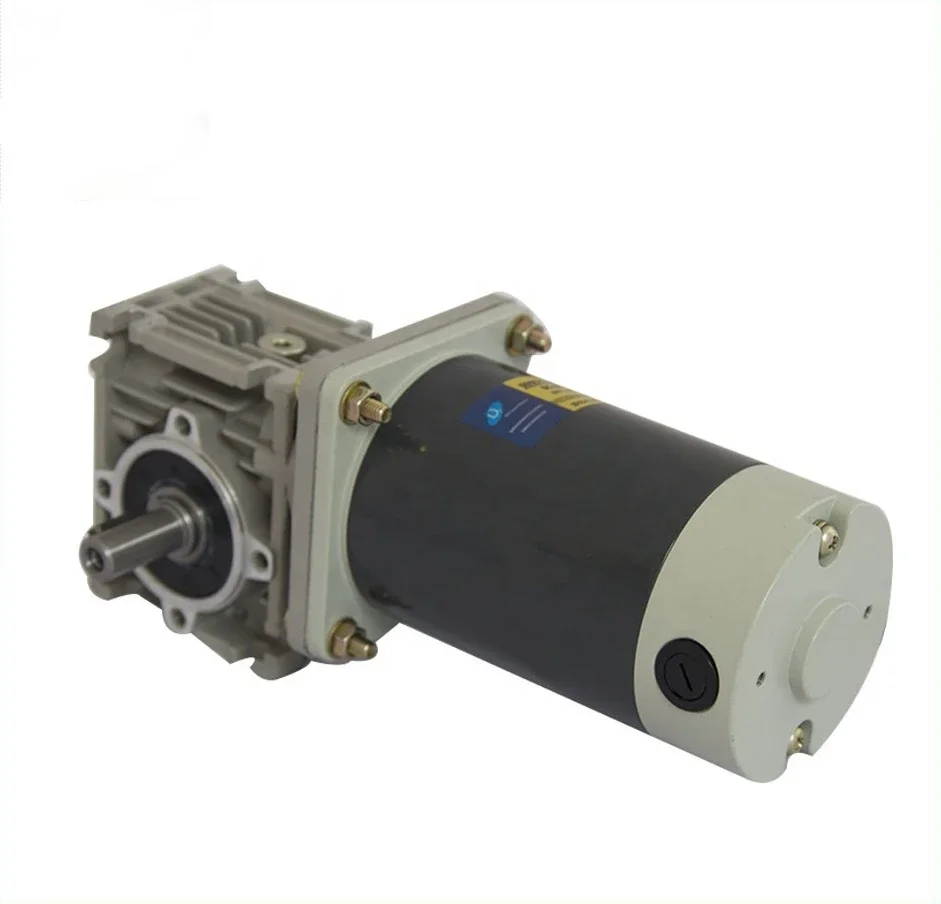 dc gear motor 12v 24velectric motor with worm gearbox and high torque low rpm