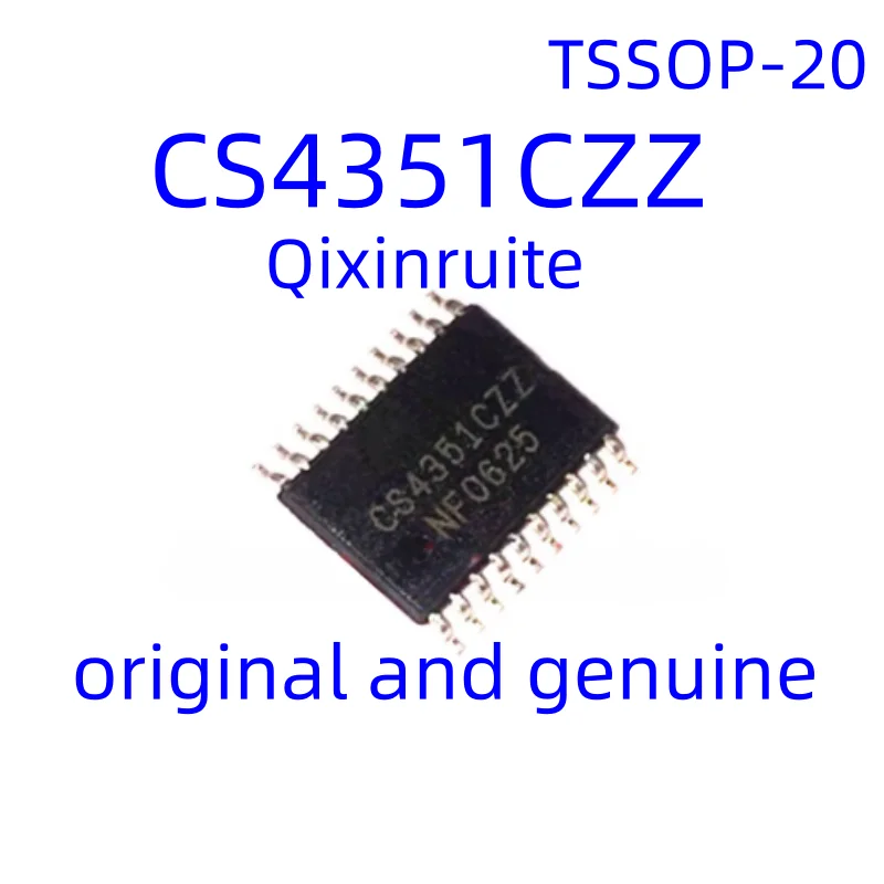 Qixinruite New original CS4351-CZZ=CS4351CZZ TSSOP-20 audio processing chip integrated circuit IC