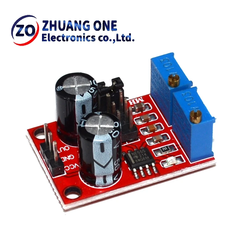 NE555 نبض تردد واجب دورة قابل للتعديل وحدة مربع موجة 5 فولت-12 فولت مولد إشارة لاردوينو السيارة الذكية
