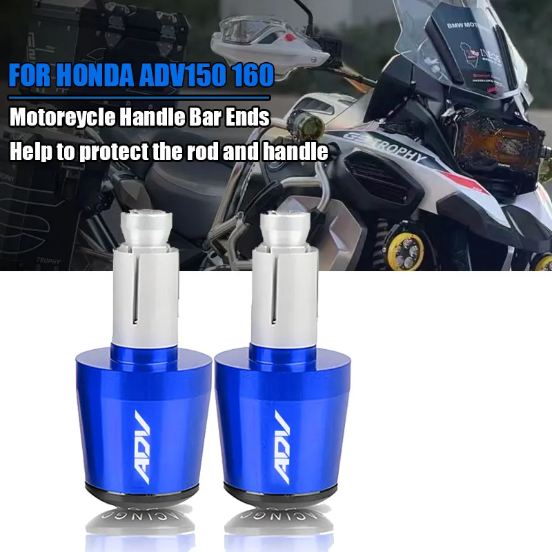 

For Honda ADV150/ADV160/ADV 160/150 Motorcycle Handle Bar Ends Plug Grips Handlebar Plug Caps