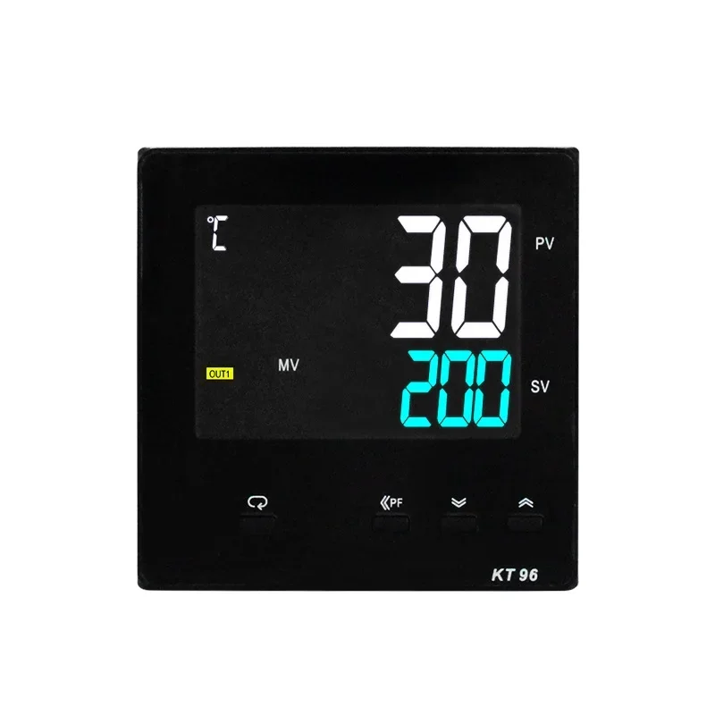 

Интеллектуальный PID-регулятор температуры для печи KT96 96*96 с двойным реле SSR, несколькими входами и ЖК-дисплеем, с датчиком
