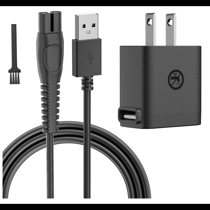 5V 1A Ladekabel für Philips Norelco One Blade QP2724 QP2834 MG5910 MG7910 MG9510 MG9520 PQ888 PQ889/Norelco Rasierer 3900
