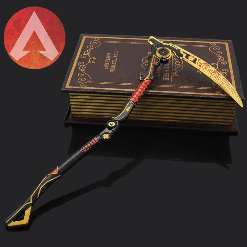 Apex Legends Revenant Heirloom Death Grip Curve Detachable Fold Game Peripheral 30cm Metal Sword Weapon Model Toys Boys Gifts