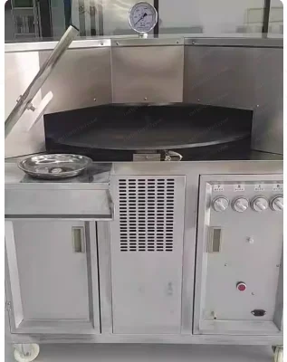 Multi-functional commercial bread baking equipment: electric/gas rotary oven, specializing in making Middle Eastern naan, naan