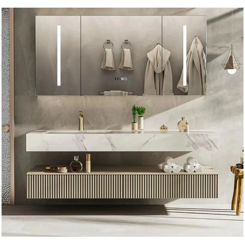 

American white solid wood bathroom furniture, bathroom sink cabinet