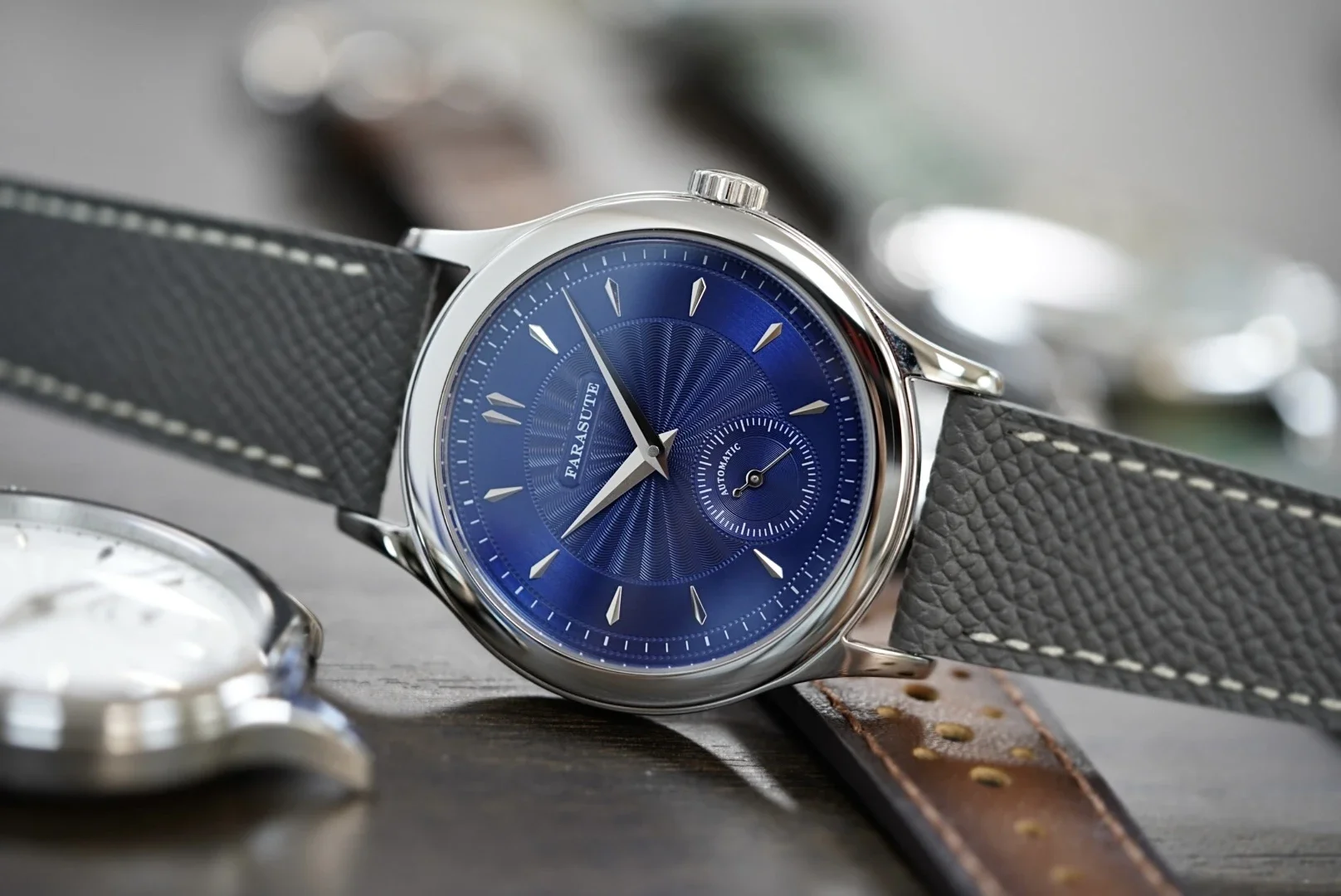 FARASUTE Luxury Watch For Men 316L Stainless Steel Case Hangzhou Customized Movement Mechanical Small Second Hand Dial Watch