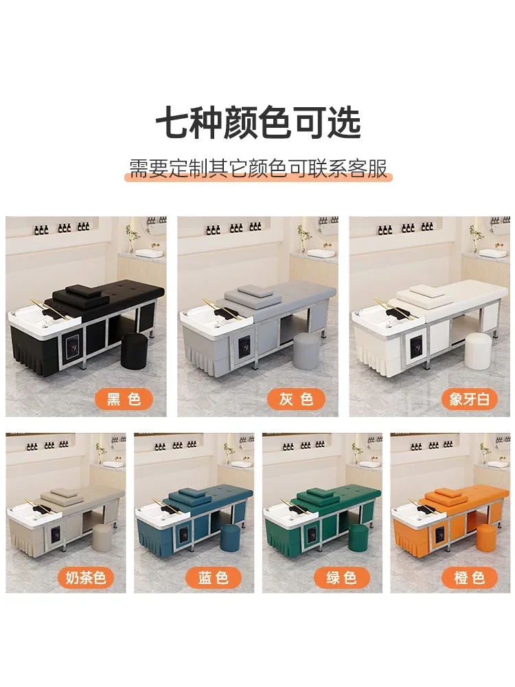 

For Head Therapy, Shampoo Bed, Hair Salon, Barber Shop, Special Intelligent Constant Temperature Fumigation Water Circulation Be