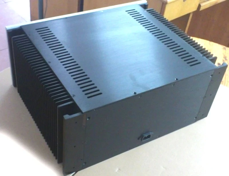 A50 Aluminum enclosure Preamp chassis Power amplifier case/box size 480*210*390mm