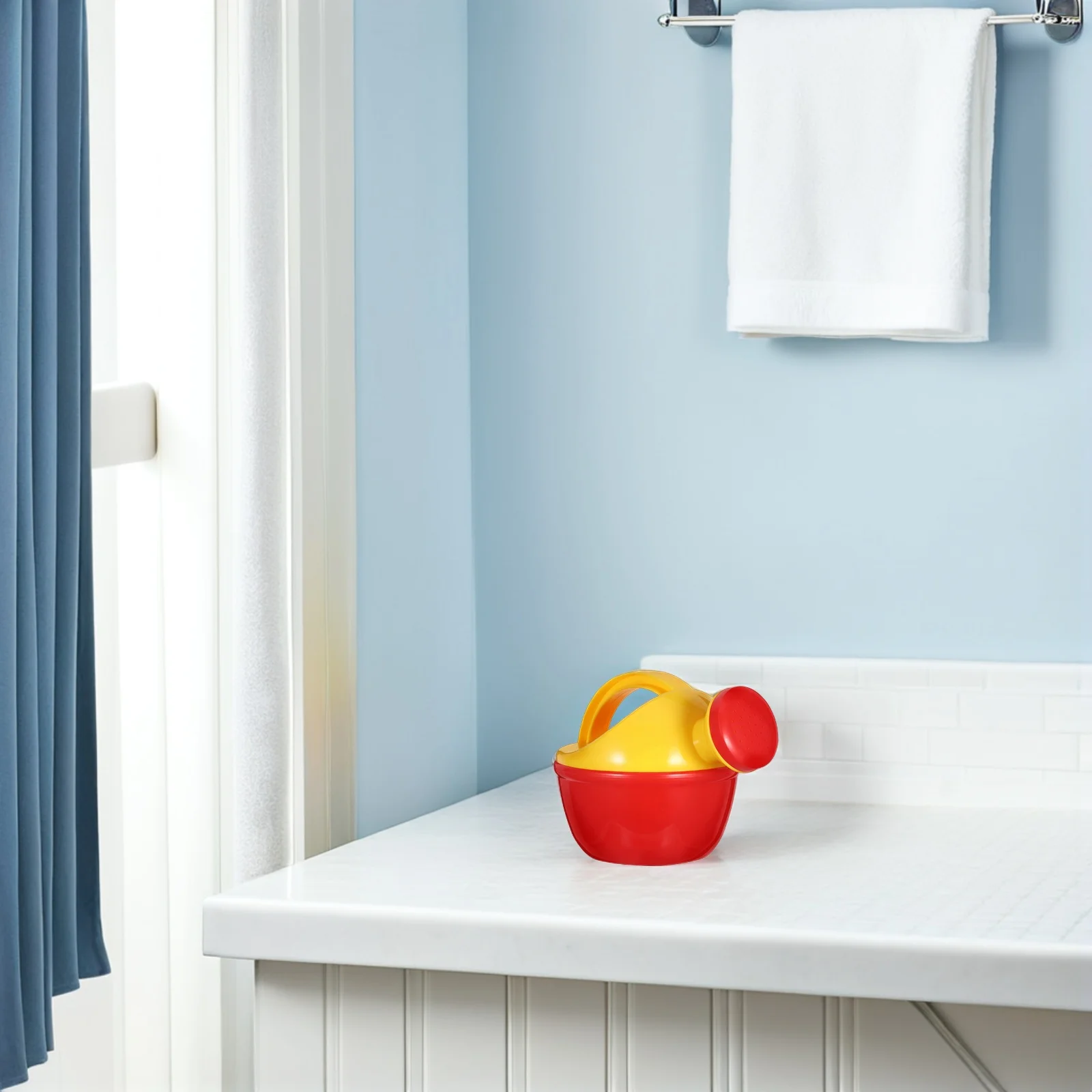 Children Bath Watering : Flow High-Density Nozzle For Baby Shower Toddler Bathtub Outdoor Pool Beach