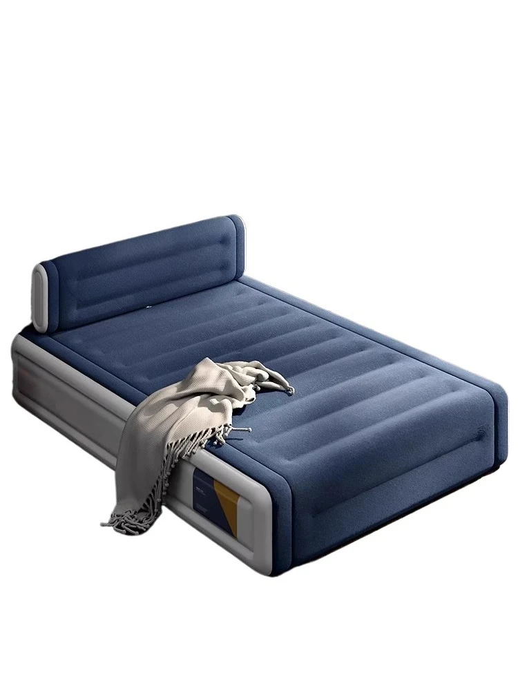 

Automatic inflatable mattress bed household floor bunk camping portable folding sleeping mattress thickened single double