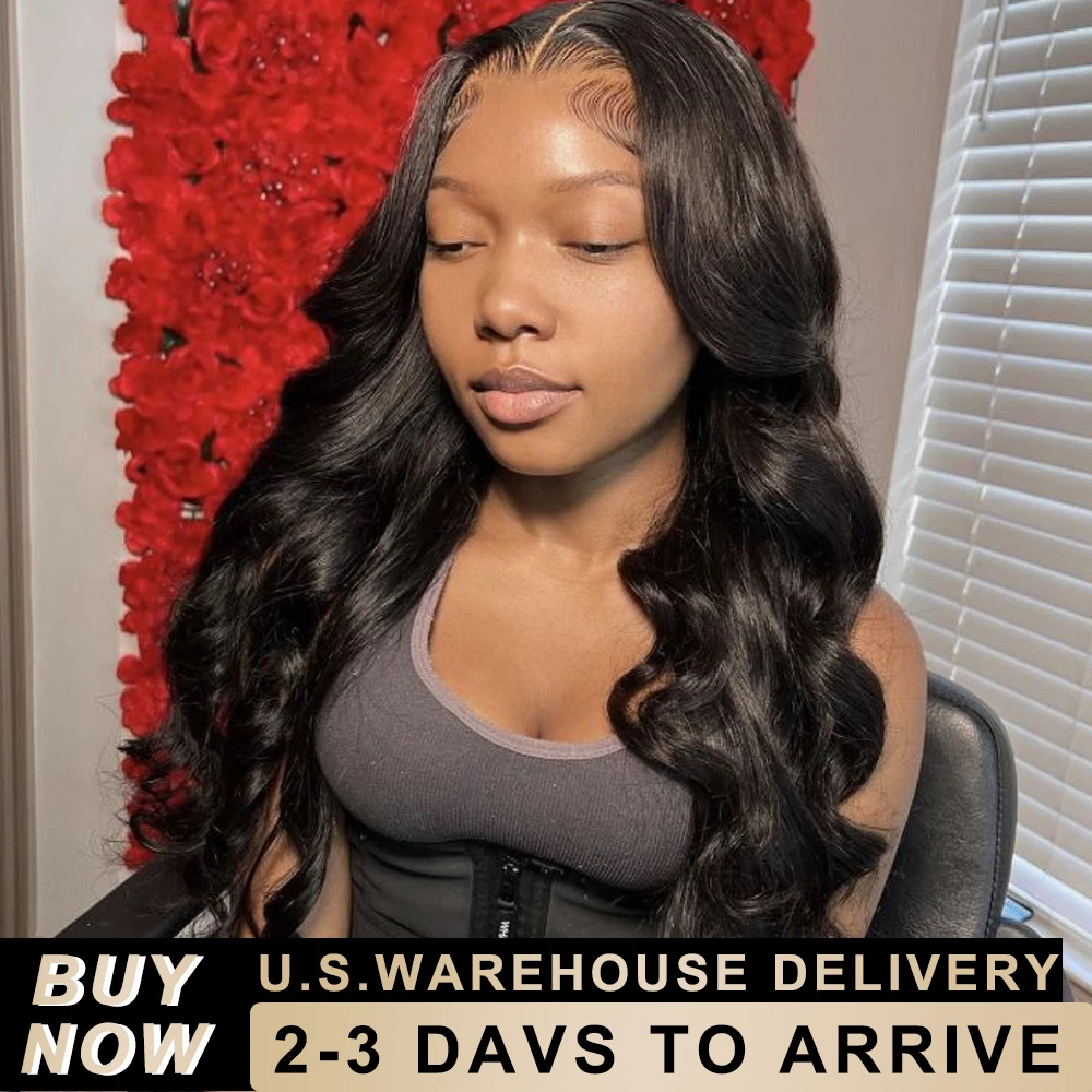 

36 40 Inch Body Wave Human Hair Wigs 13x6 13x4 HD Lace Front Human Hair Wig 220 Density Brazilian Remy Closure Lace Frontal Wig