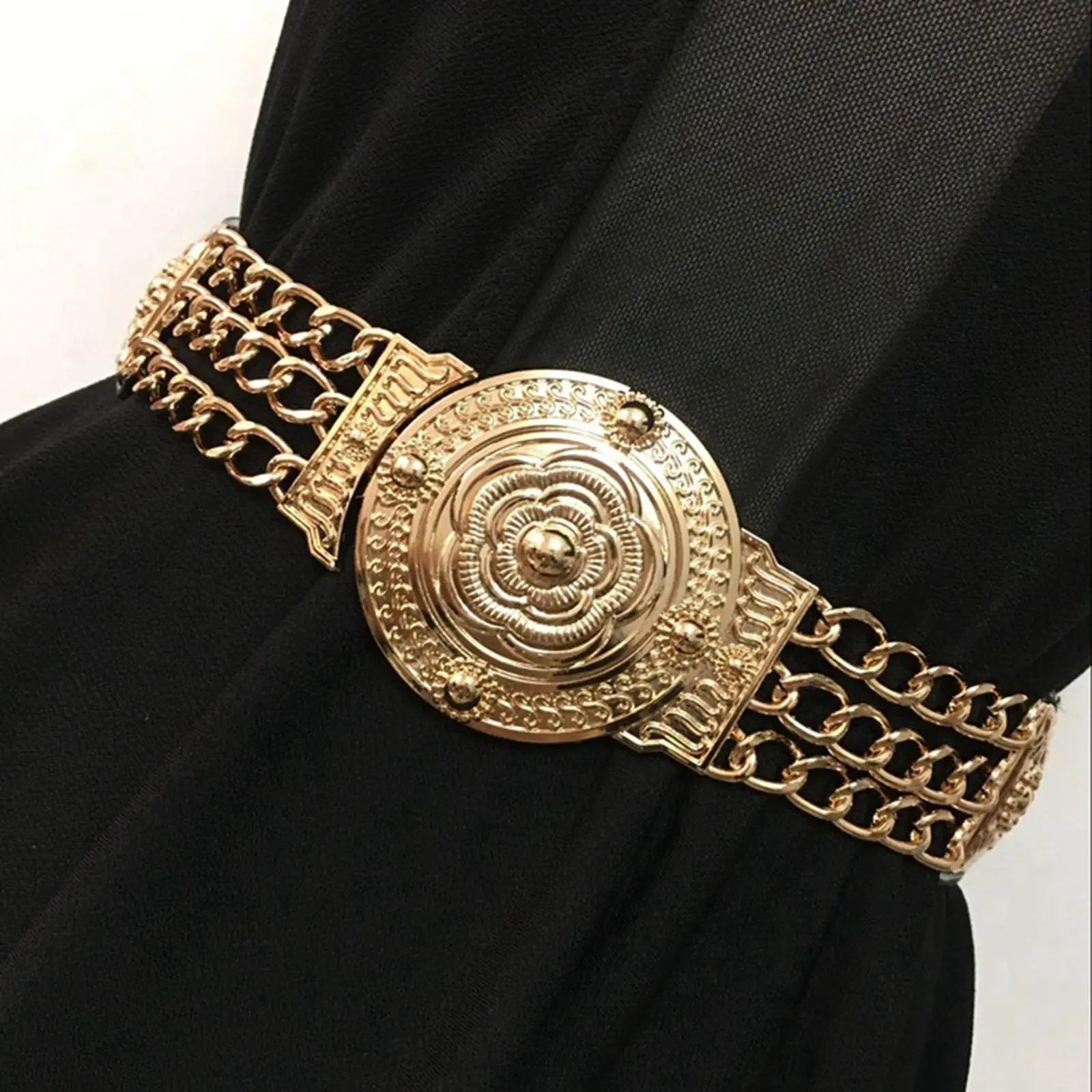 Women Wide Waistband Stretchy Cinch Belt Fashion Stretch Dress Elastic Waist Belt for Birthday Coat Sweater Christmas Bridal