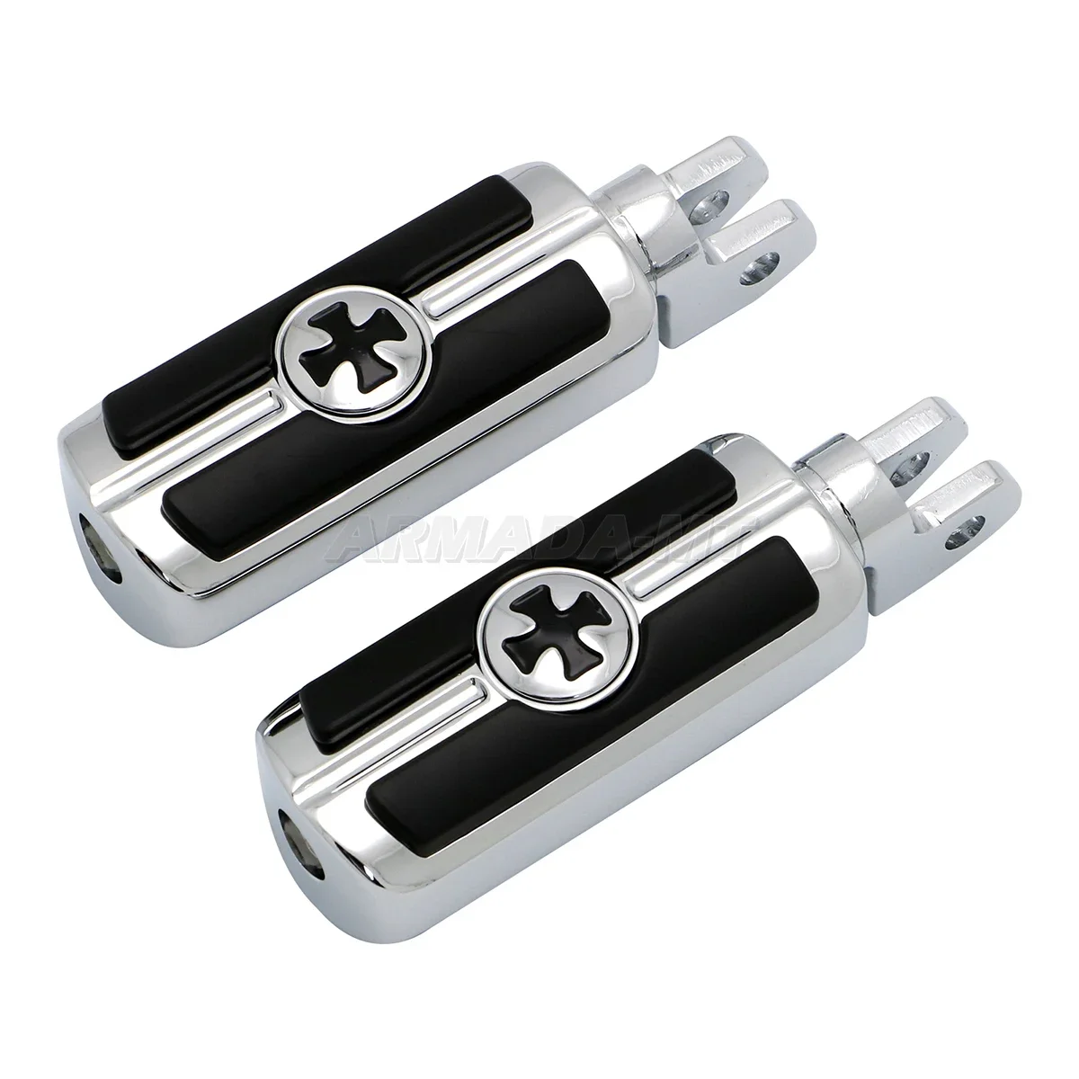 For Yamaha Dragstar V-star XVS650 DS1100 Custom Virago XV750 1100 Bolt V-Max Stryker Motorcycle Footrests Foot Pegs Footboards