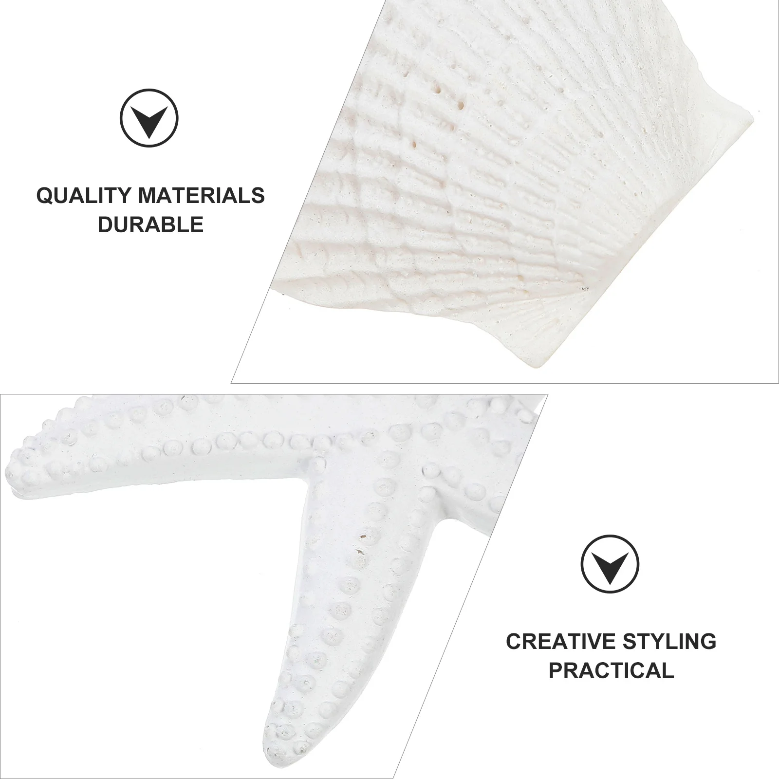 

8 pcs Sea Star Resin Craft Decorative Ornament For Fish Tank Pond Aquarium Landscape Marine Animals Statue Decor Supply