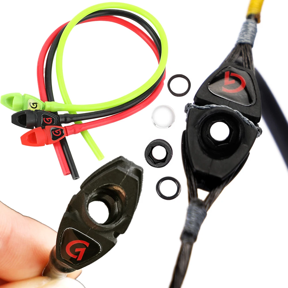 1pc Archery Peep Sight Hole 6X 8X Clarifier 1/8 inch Inner core Peephole Compound Bow Shooting Hunting Sight Accessory