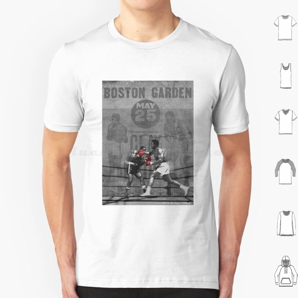 Sonny Liston 1965..the Phantom Punch T Shirt Big Size 100% Cotton Boxing For Boxing Fans