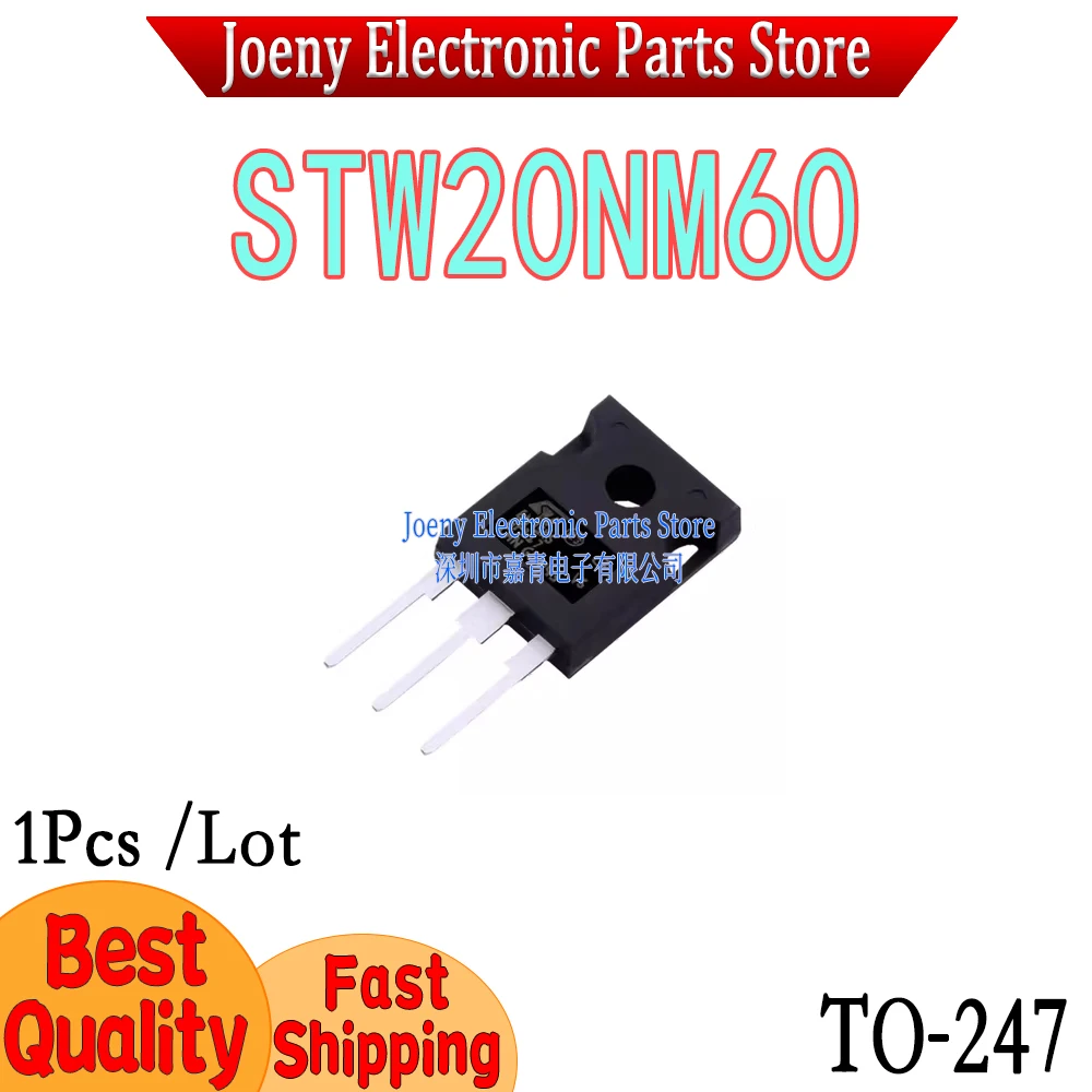 

W20NM60 STW20NM60 20N60 20A600V PC shell