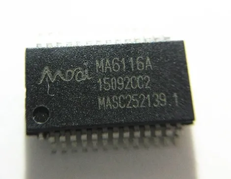 

NEW ORIGINAL MA6116A MA6116 SOP-28 USB SERIAL PORT CONTROL CHIP