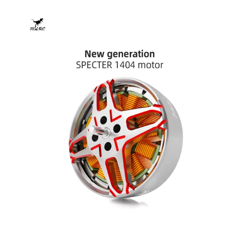 HGLRC SPECTER 1404 2750KV/4800KV 4-6S Brushless Motor for FPV Freestyle 2inch Cinewhoop 4inch Toothpick Drones DIY Parts