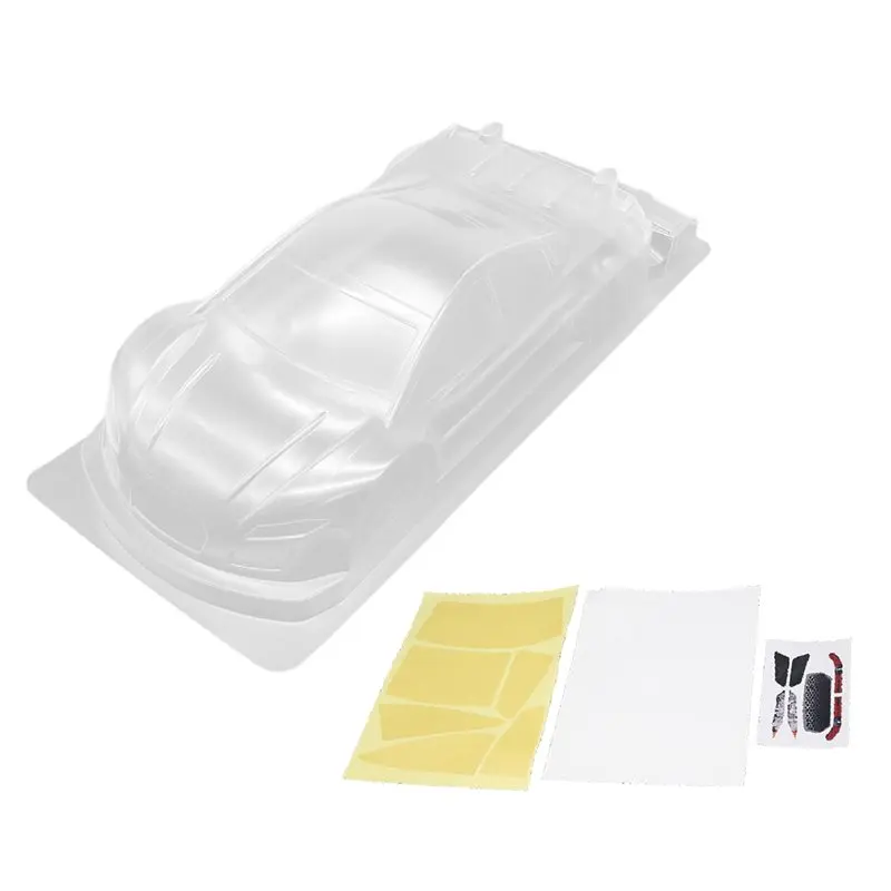 

A63T-Clear Unpainted Polycarbonate Scale 1:10 On-Road Body 190Mm Xtreme Twister YURUGIX 0413 Electric Touring Car Body