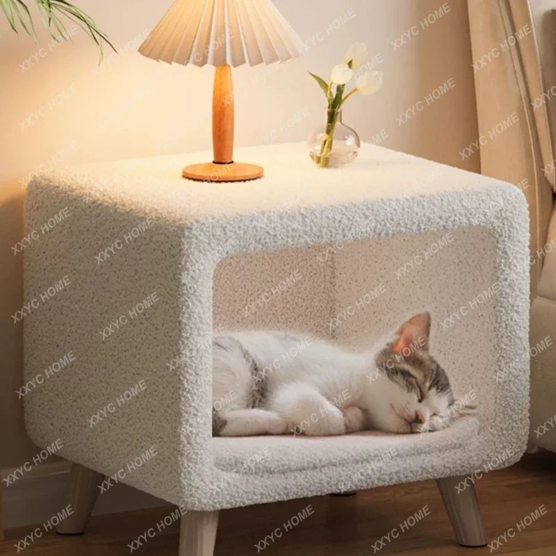 Luxury Lounge Coffee Tables Corner Dog Nest Design Animals Elegant Cage Cat House Nordic Tavolo Soggiorno Bedroom Furnitures