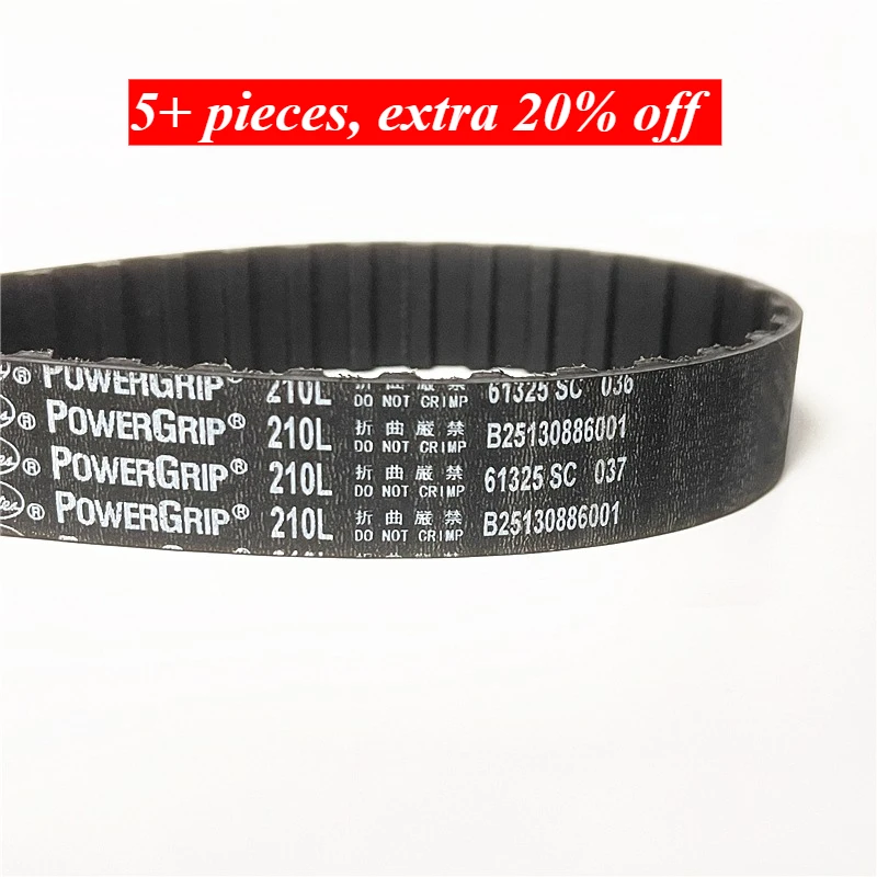 270L 277L 285L 300L 304L 315L PowerGrip Timing Belts Generator Tools Treadmill Machine Printer Sander Motor Rubber Toothed Belt