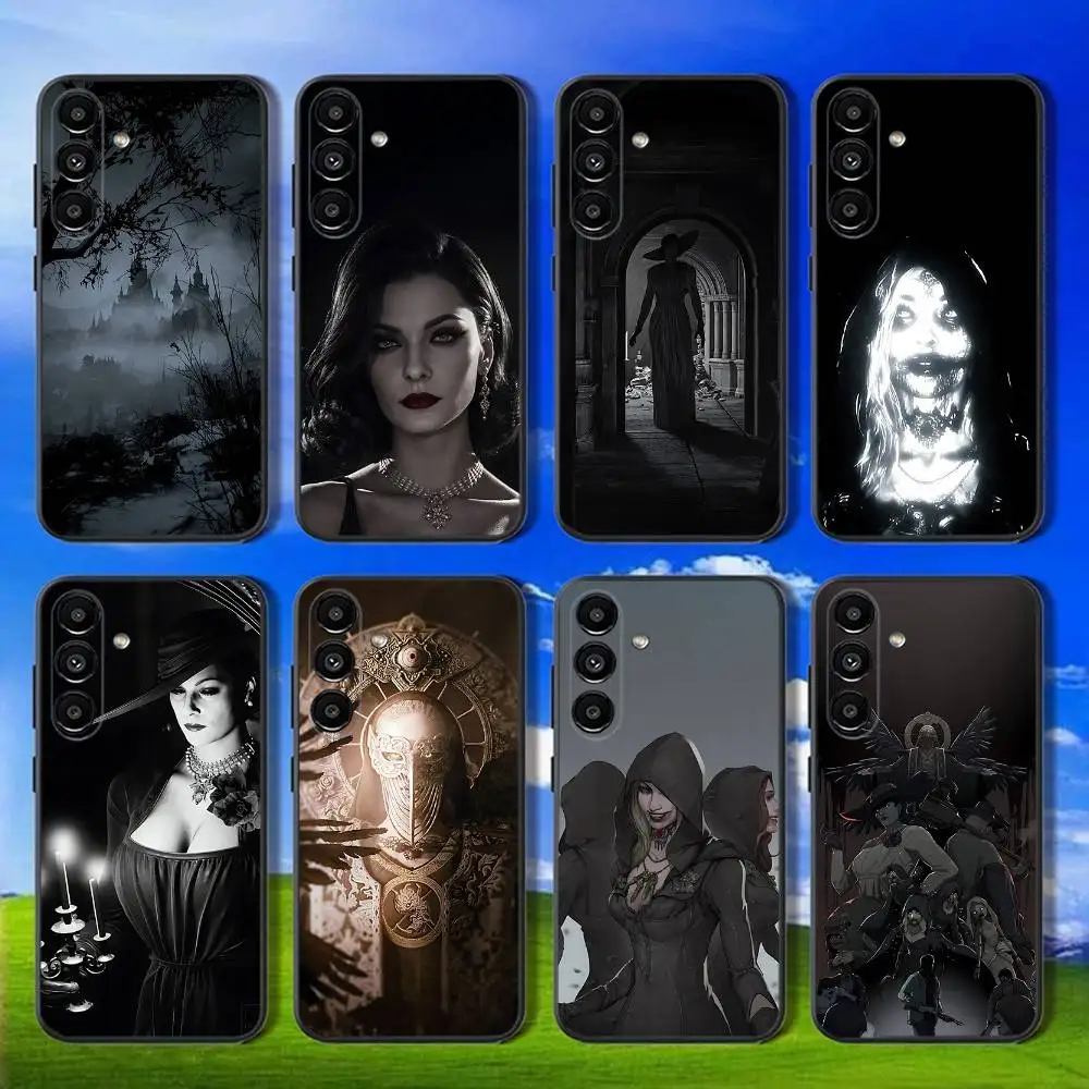 

Game R-Resident E-Evil Village Phone Case For Samsung Galaxy A13,A21s,A22,A31,A32,A52,A53,A71,A80,Soft Black Shell