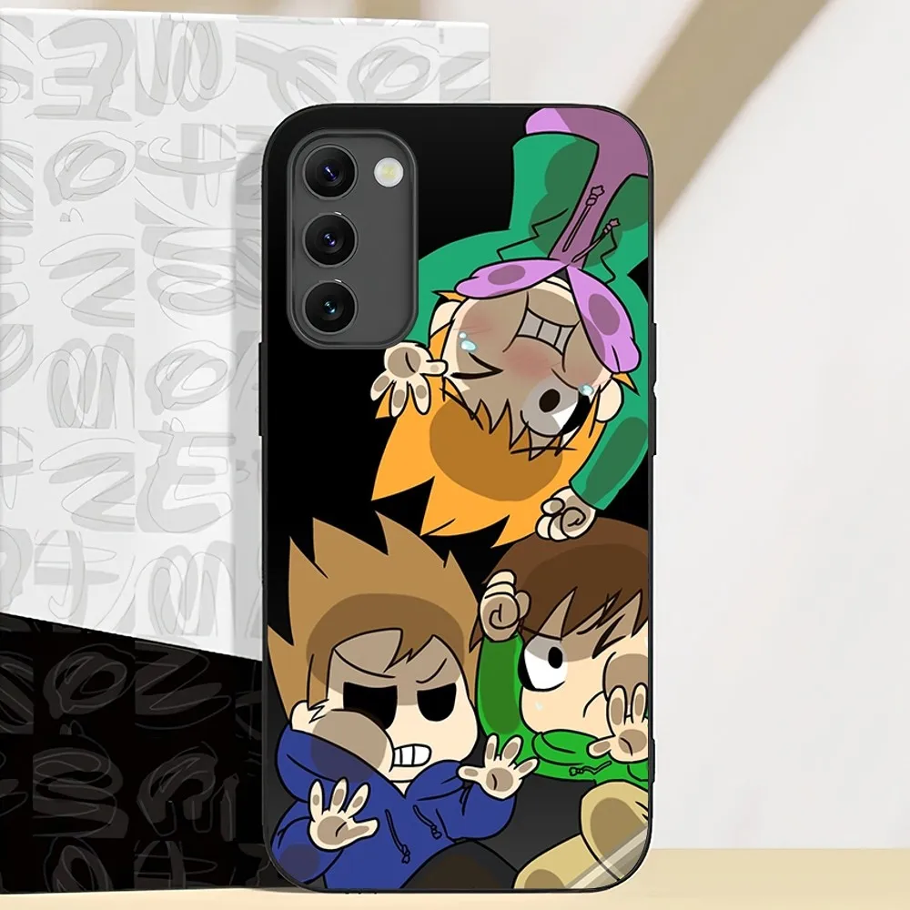 Casing ponsel Anime Eddsworld untuk Samsung A52 A53 A70 A71 A72 A73 A80 A91 S cangkang