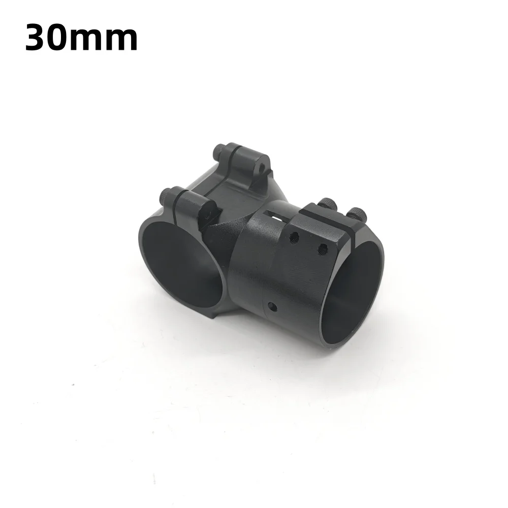 Connecteur de pied de train d'atterrissage à trois voies en alliage d'aluminium, 1 pièce, 16mm 18mm 20mm 25mm 30mm, protection des plantes, accessoires UAV