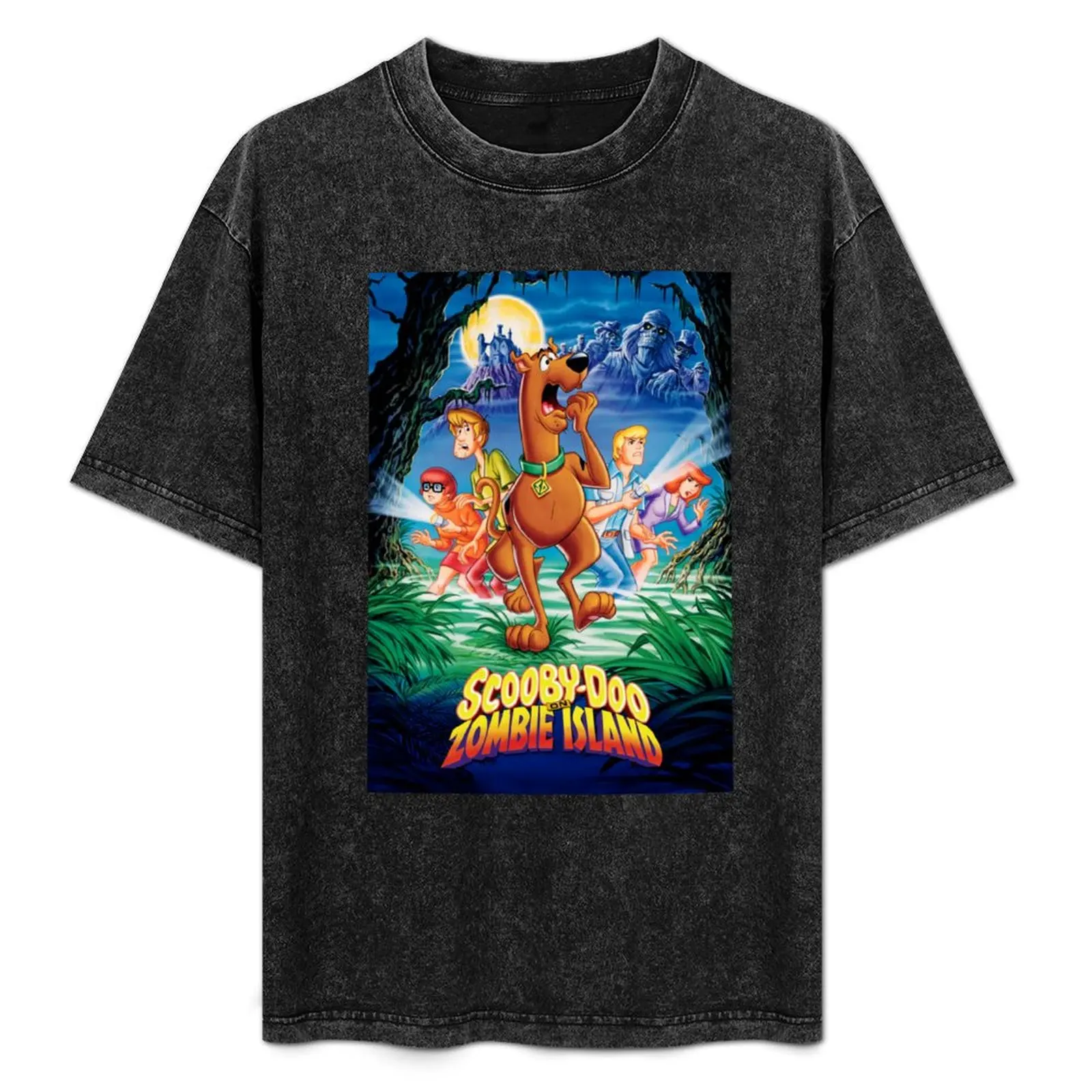 

cooby Doo on Zombie T-Shirt oversized rapper graphic tees mens graphic t-shirts pack