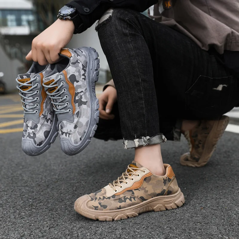 أحذية المشي لمسافات طويلة للرجال المضادة للانزلاق المألوف متعددة الاستخدامات خفيفة الوزن العصرية أحذية رياضية رجالية عادية أحذية المشي لمسافات طويلة في الهواء الطلق