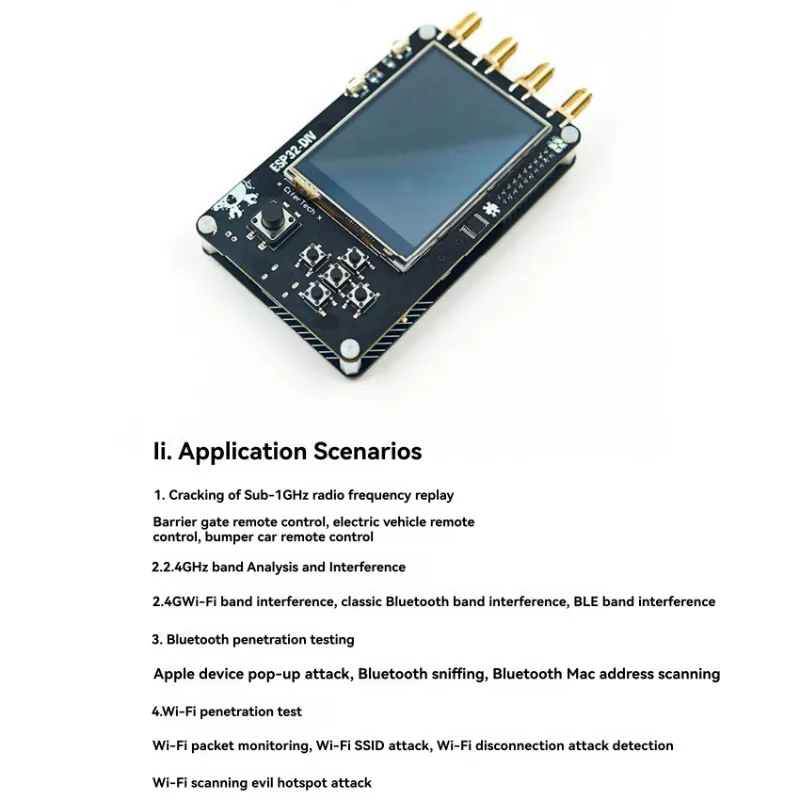 B44C ESP32 DIV Макетная плата Компактный дизайн с встроенным модулем Wi-Fi + Bluetooth и NRF24 RF Chip-Iot