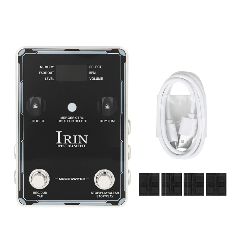 

IRIN 1Set Electric Guitar Comprehensive Effector Phrase Loop Recording Single Block Effector