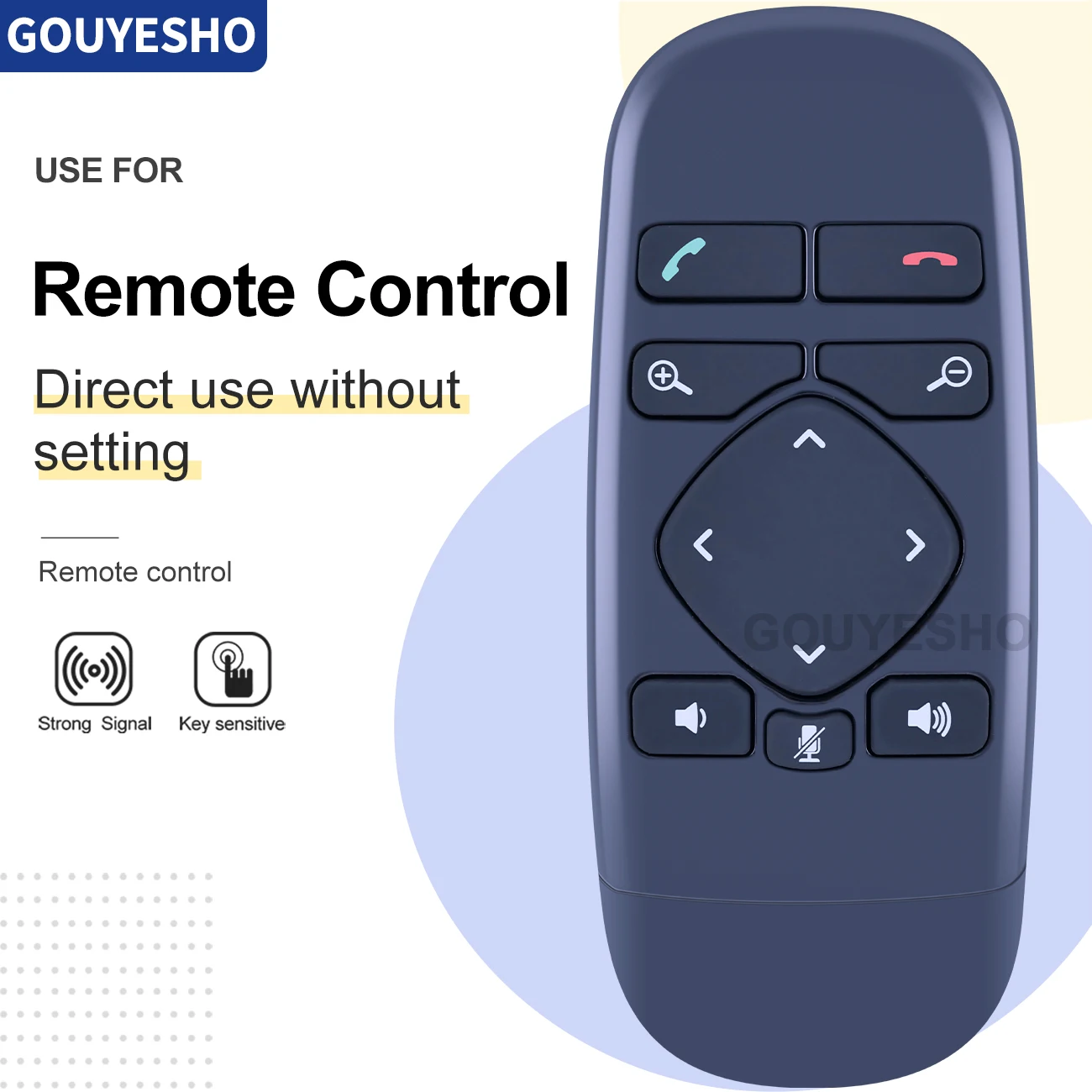 New Remote Control For Logitech Webcam BCC950 BC950 Meeting Cam SYSTEM