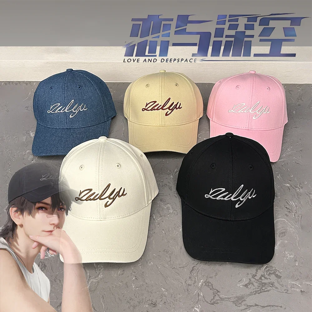 

Love And Deepspace Hunter Xavier Zayne Rafayel Sylus Caleb Cosplay Adult Unisex Baseball Cap Hat Adjustable Halloween Prop
