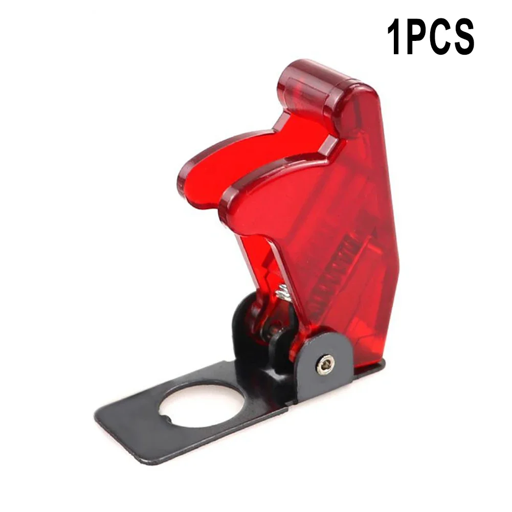 Protective Cover Illuminated LED Toggle Switch Cover 12V Car Dashboard With Missile Flick Cover Toggle Switch Cover Tools