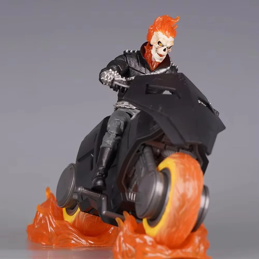 

Legends 85th Anniversary Эксклюзивная фигурка Ghost Rider 6 дюймов Аниме Фигурка Gk Коллекция Модель Статуя Индивидуальные игрушки Подарок