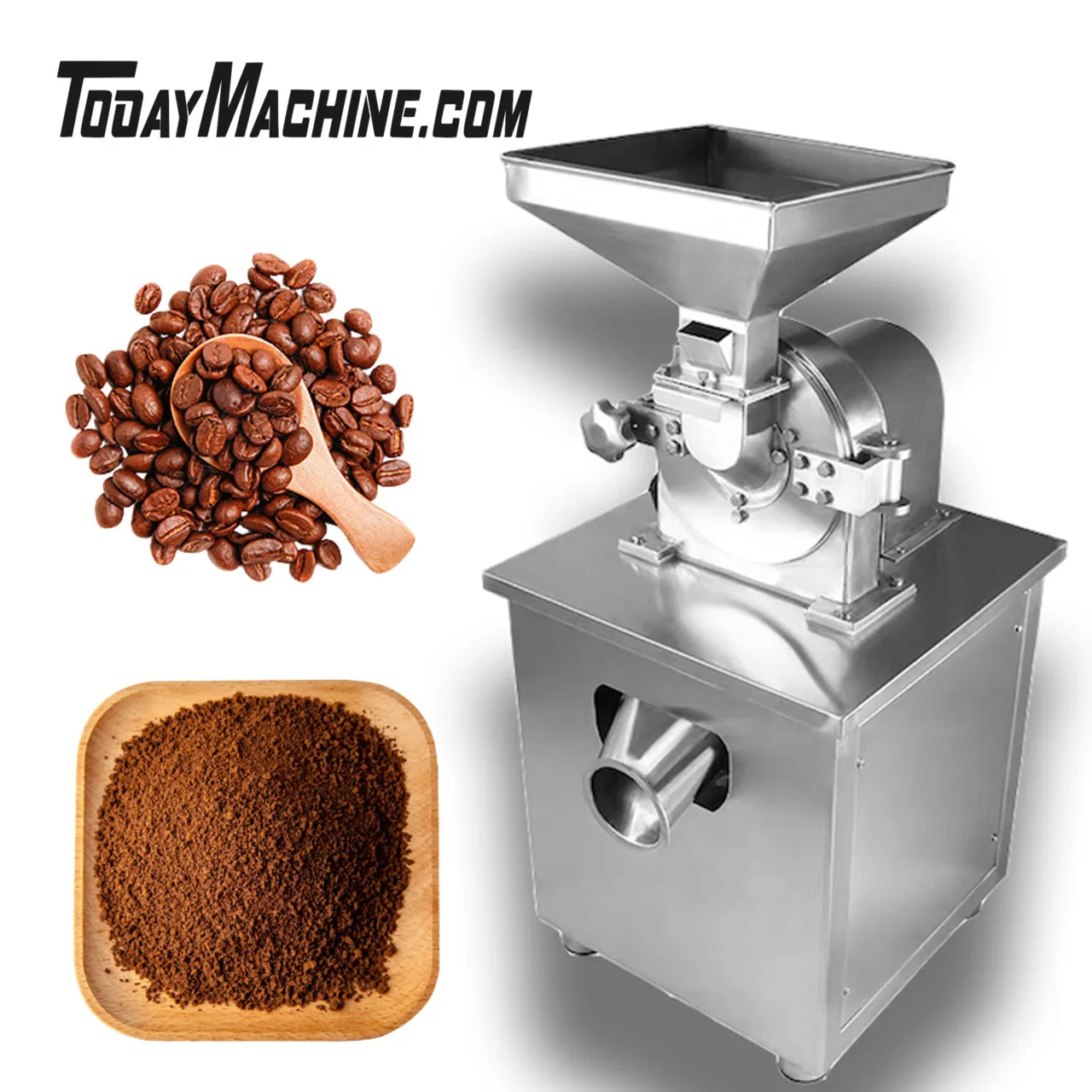 

Food Grain Herb Chili Chilli Spice Powder Crusher Pulverizer Grinding Machine